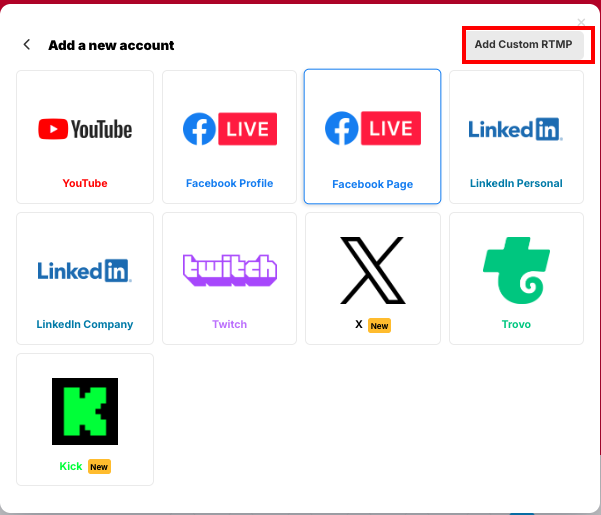 talk studio connect accounts